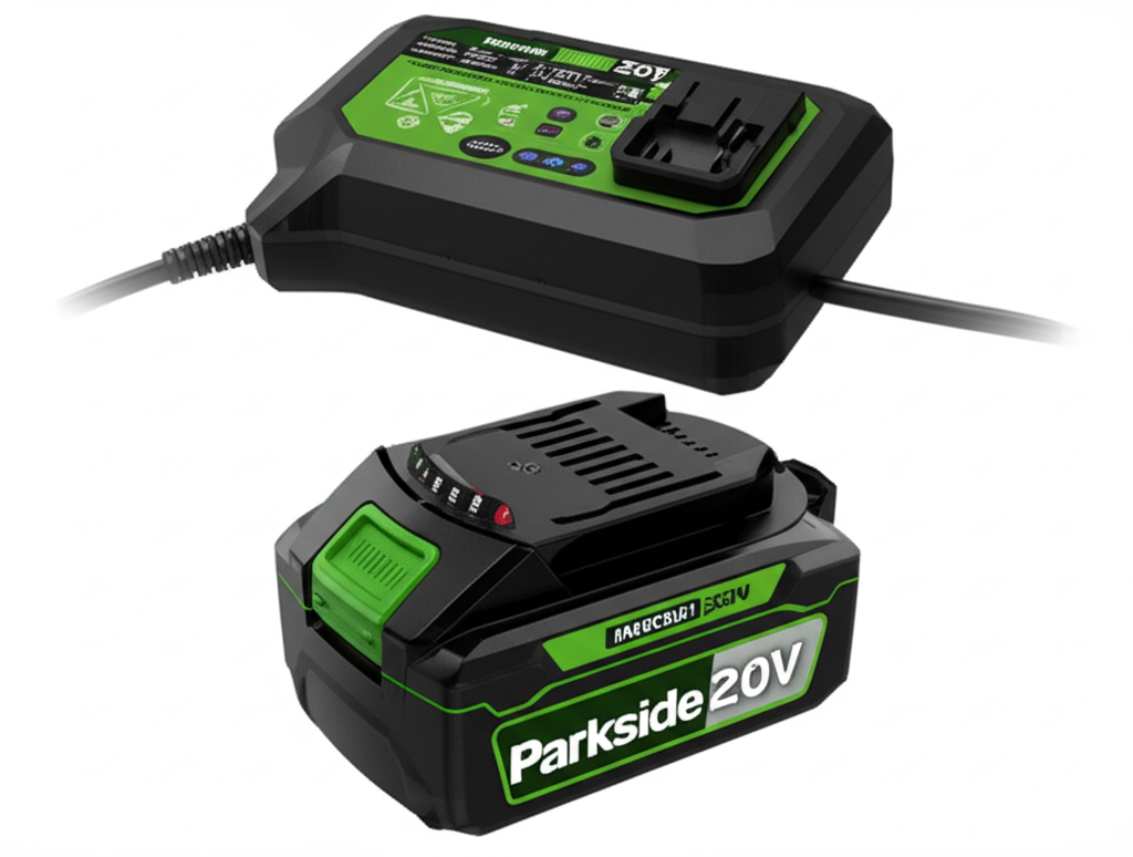 PARKSIDE® Perceuse 20V - Batterie avec indicateur LED