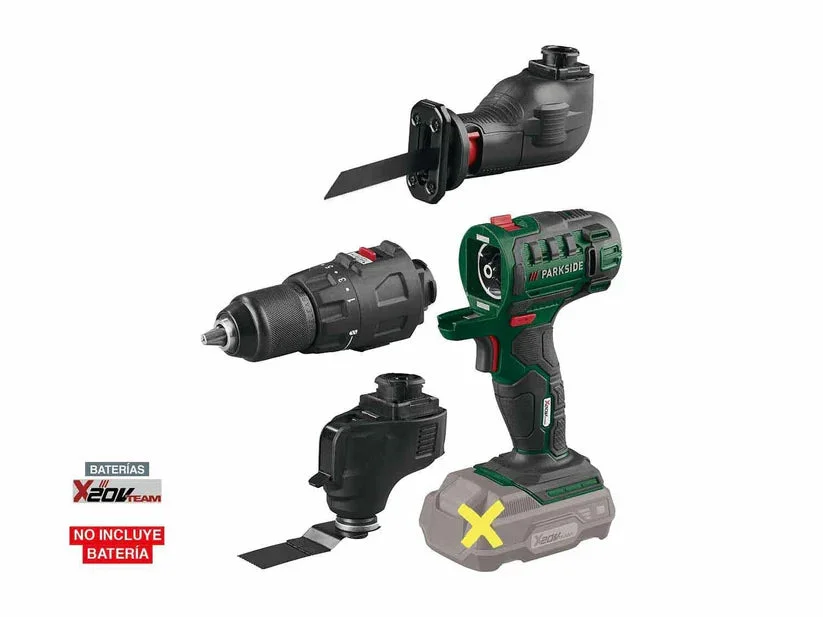 PARKSIDE® Outil Multifonction 3en1 20V